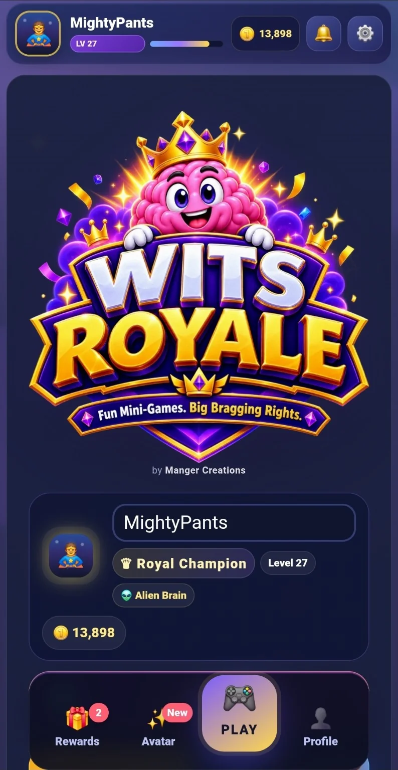 WITS ROYALE: Welcome to WITS ROYALE